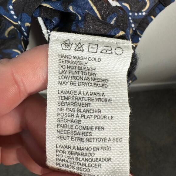 Cleobella by Tuckernuck Womens Sabina Lina Feminine Boho Blouse Size Medium - Picture 10 of 13